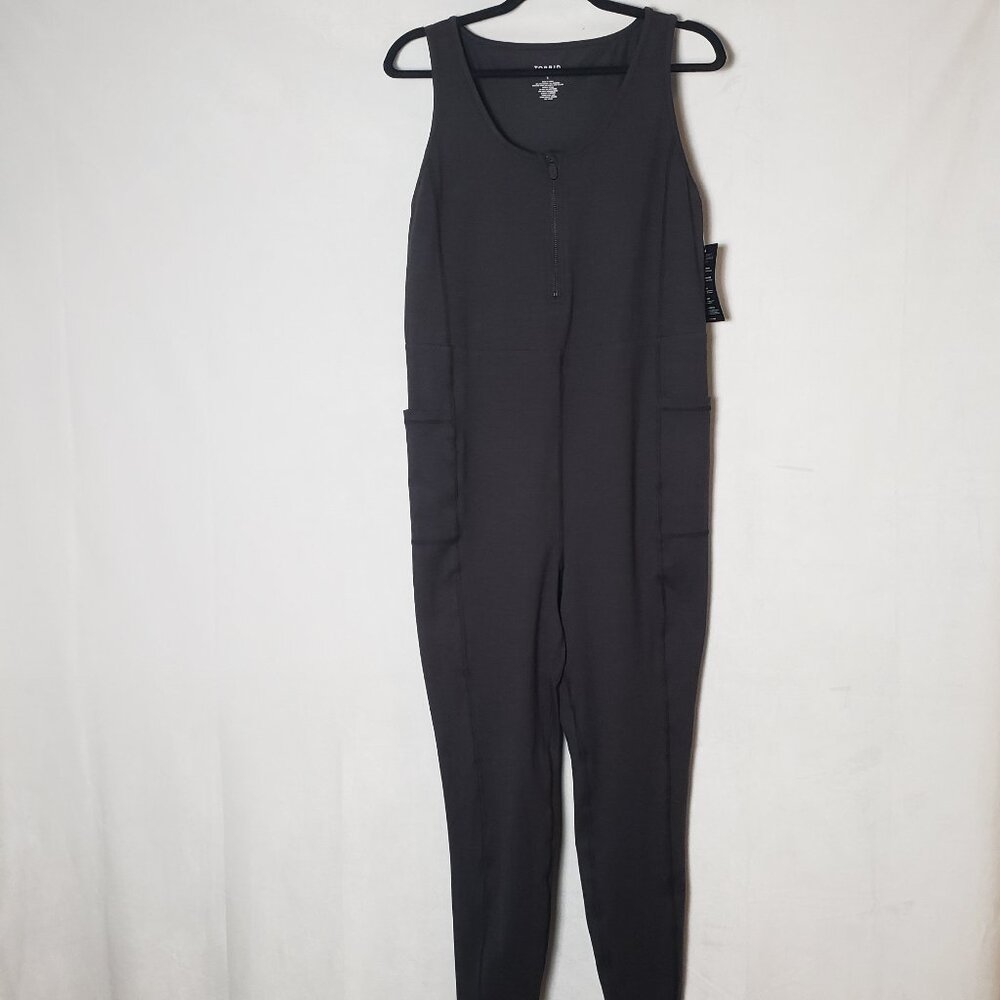 Torrid Active Super Soft Performance Jersey Full Length Active Jumpsuit Size 1